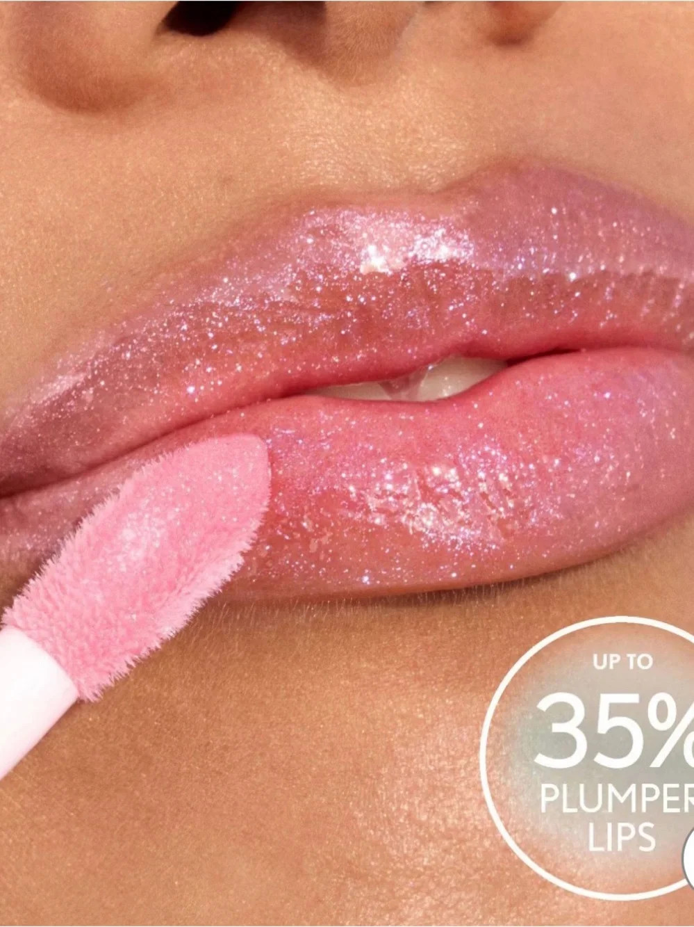 NWT COVERGIRL Clean Fresh Yummy Gloss Plumper - 780 Freeze The Day - 0.33 fl oz
